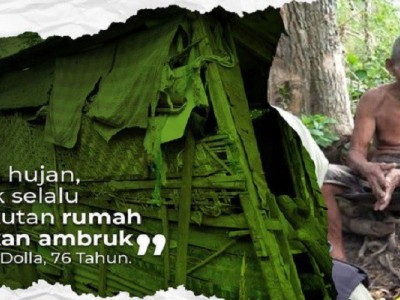 Rumah Segera Ambruk, Kakek ini Menanti Peduli