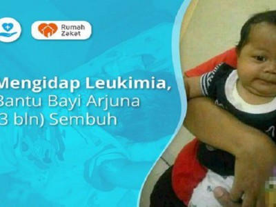 Bantu Bayi Arjuna Sembuh Hadapi Leukimia